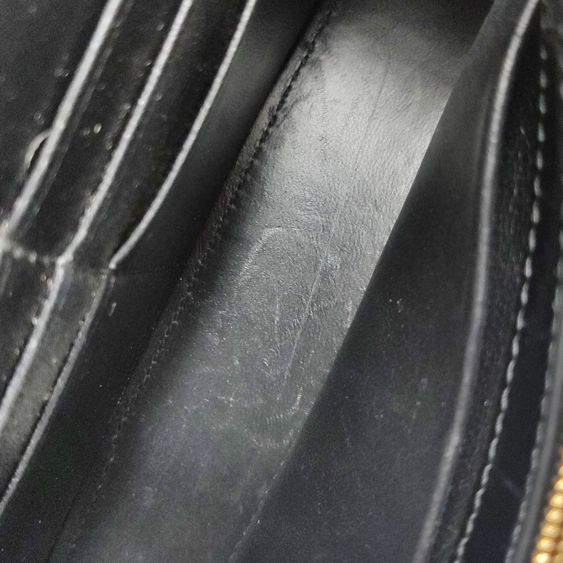 Balenciaga Hourglass Chain Wallet Crocodile Embossed Leather — photo 8 of 15