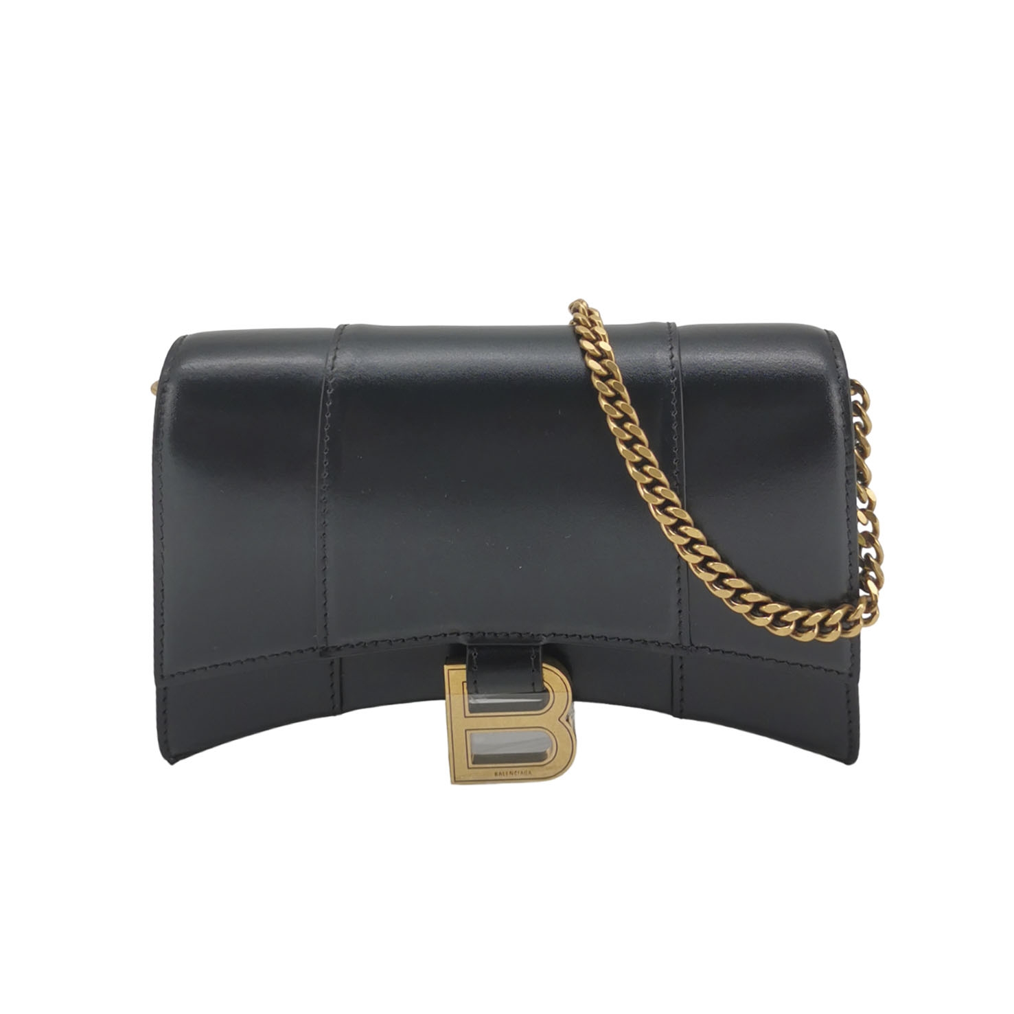 Balenciaga Hourglass Chain Wallet Leather — photo 1 of 13