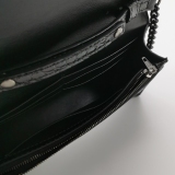 Balenciaga Hourglass Chain Wallet Crocodile Embossed Leather — thumbnail 7