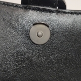 Balenciaga Hourglass Chain Wallet Crocodile Embossed Leather — thumbnail 12