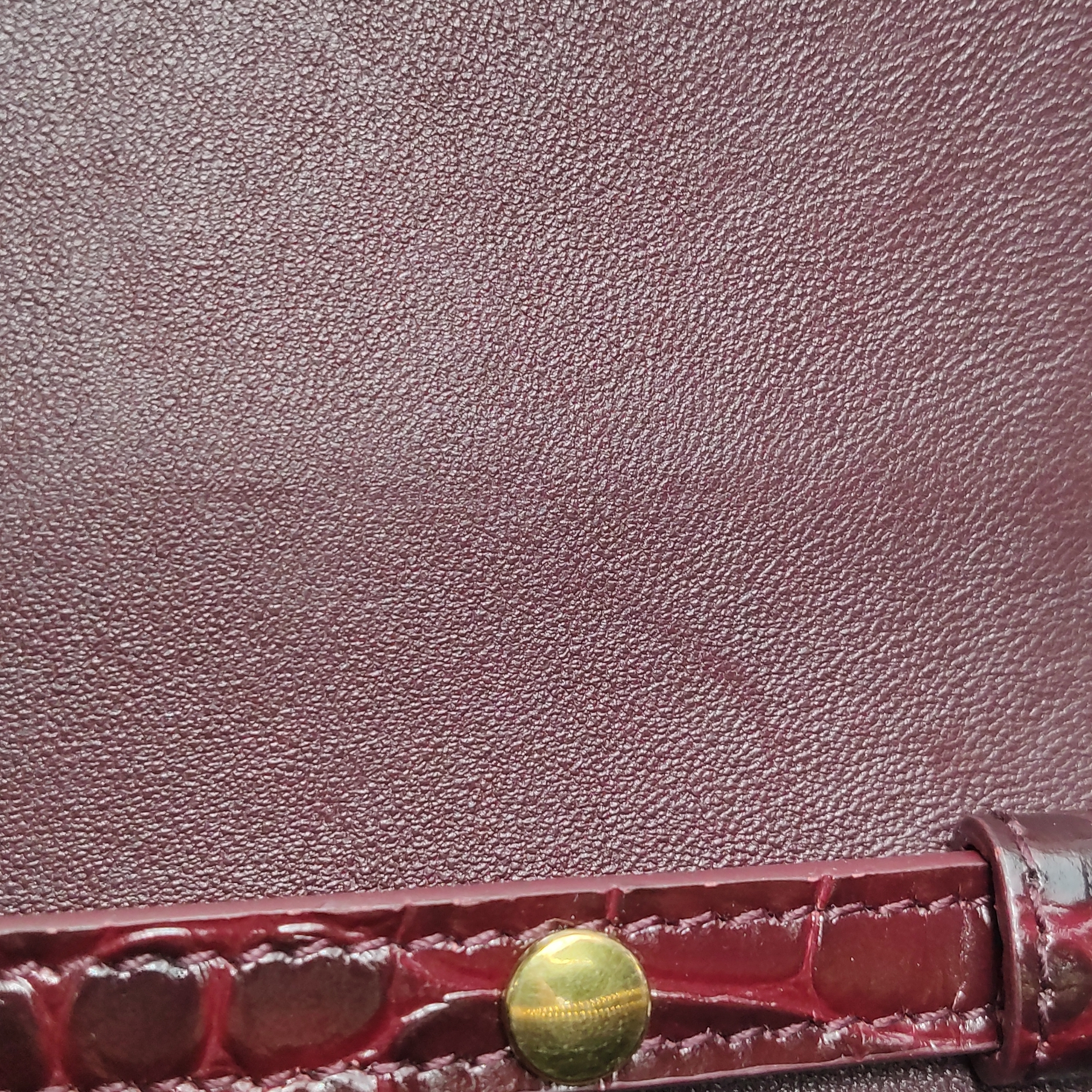Balenciaga Hourglass Chain Wallet Crocodile Embossed Leather — photo 8 of 15