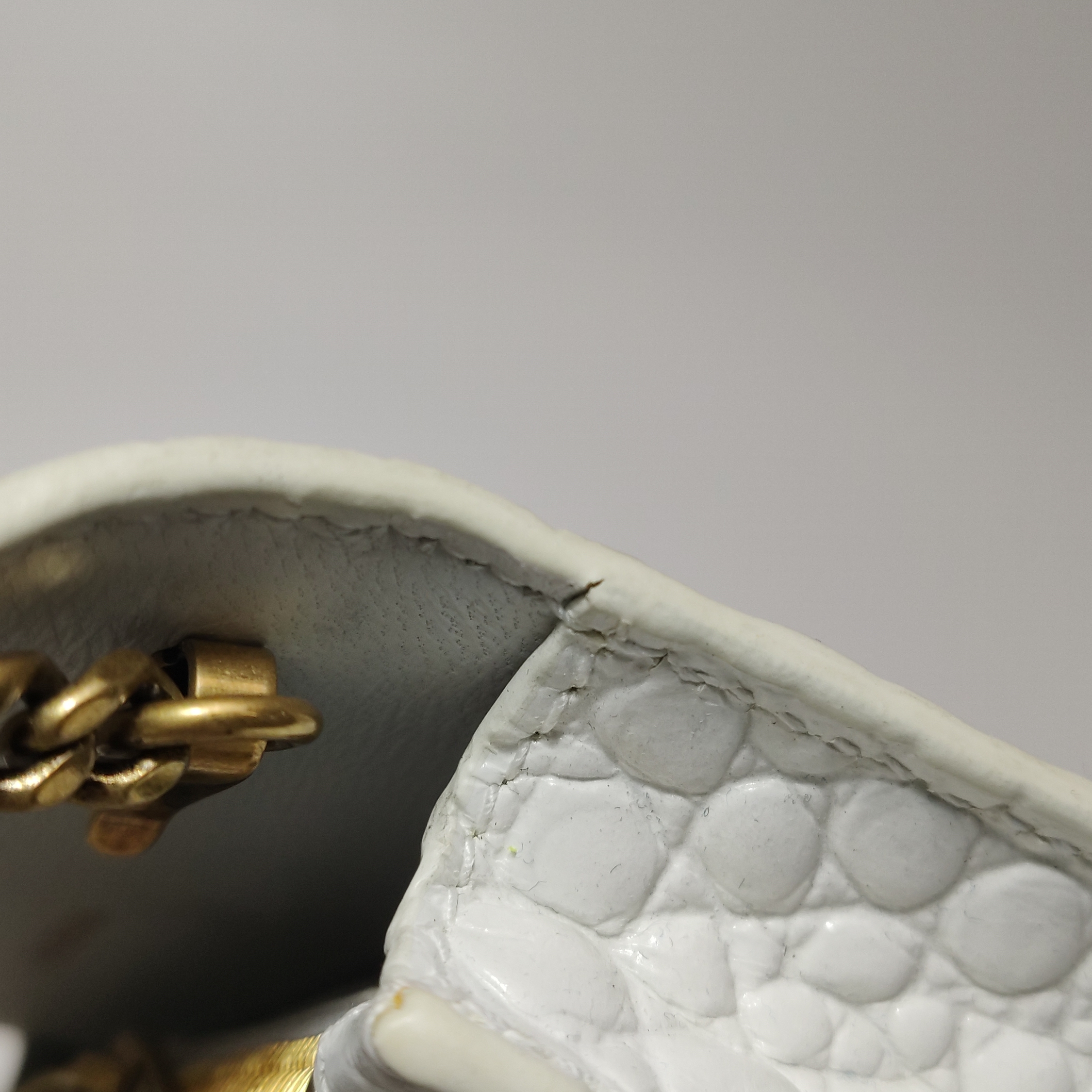 Balenciaga Hourglass Chain Wallet Crocodile Embossed Leather — photo 19 of 19