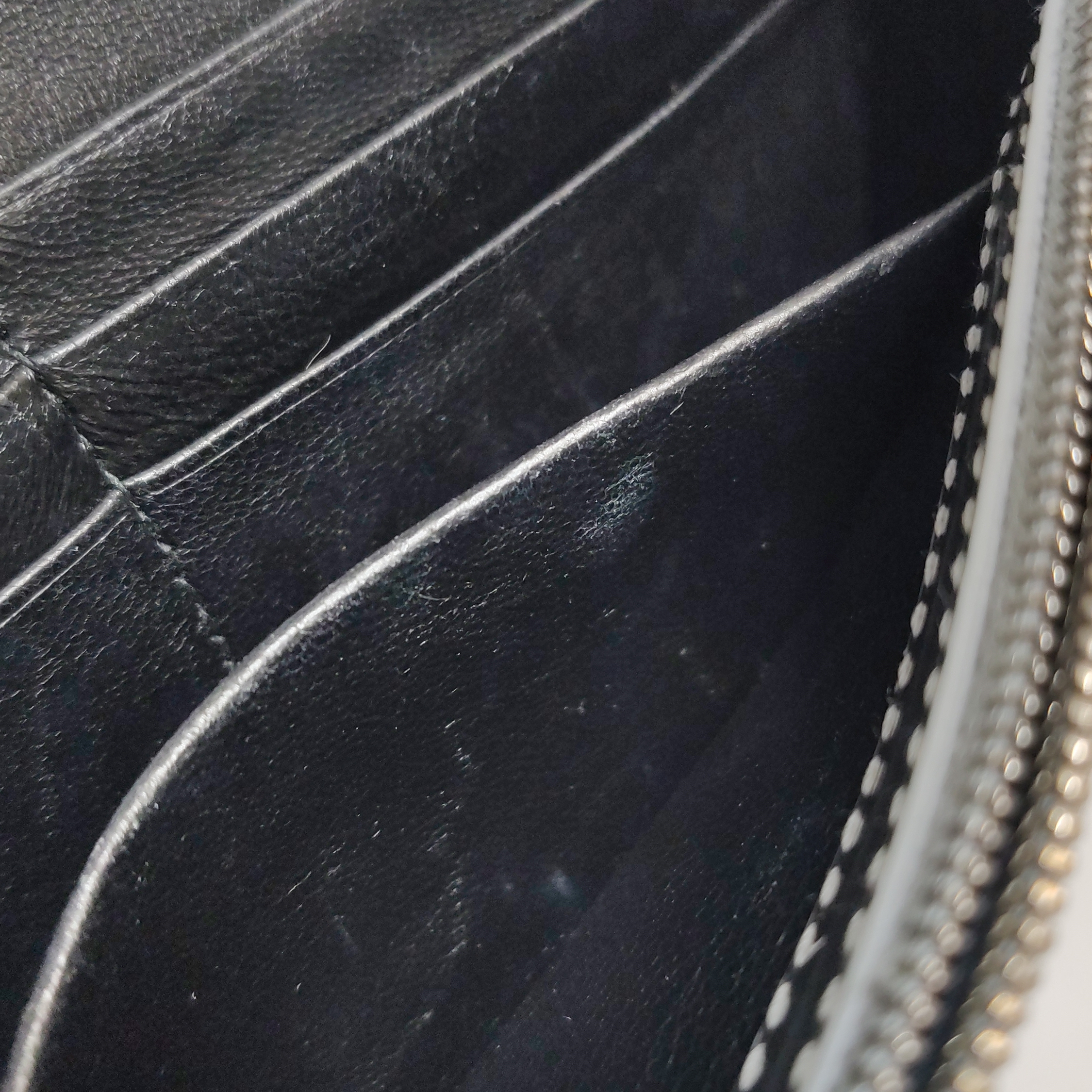 Balenciaga Hourglass Chain Wallet Crocodile Embossed Leather — photo 9 of 19