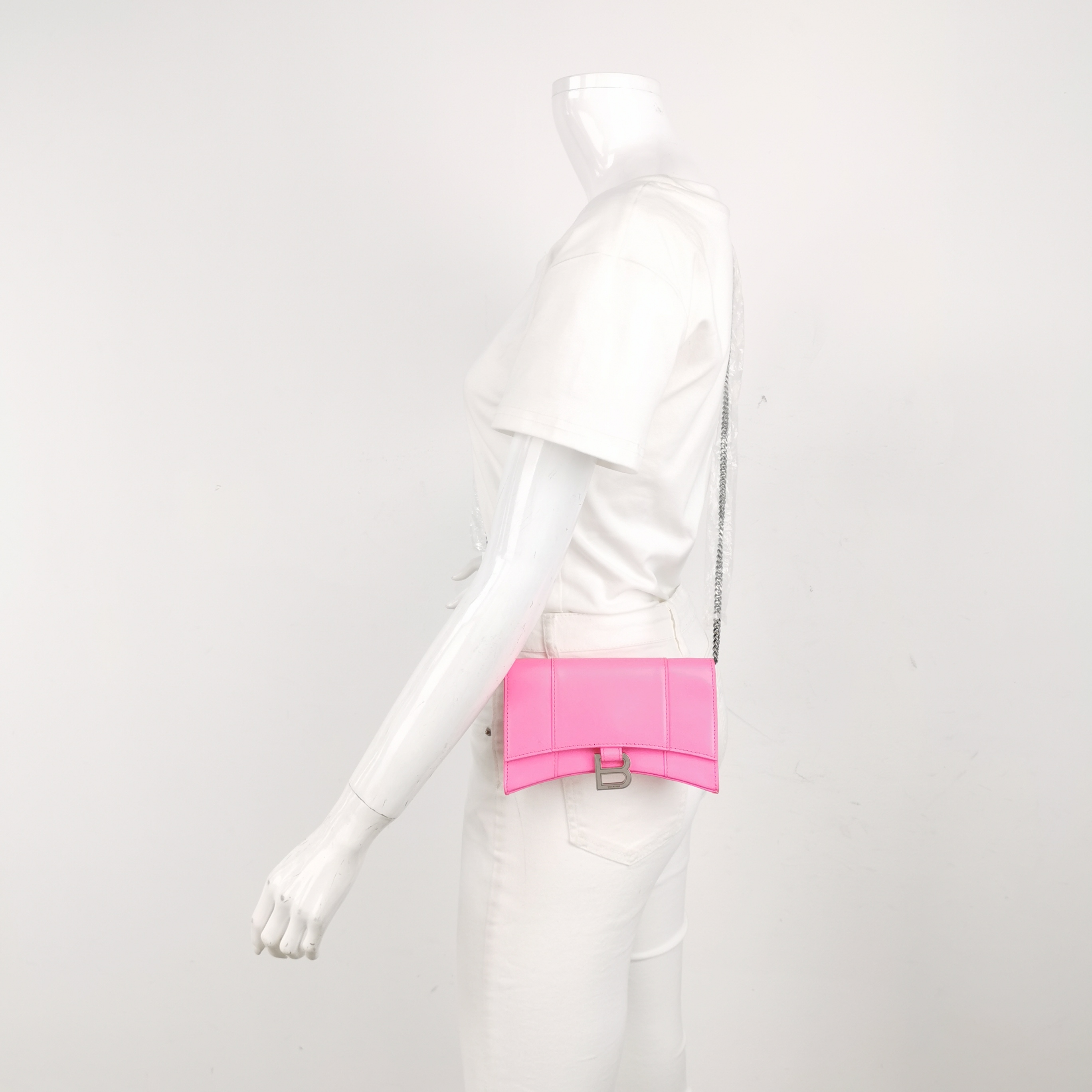 Balenciaga Hourglass Chain Wallet Leather — alternate view
