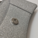 Balenciaga Hourglass Chain Wallet Glitter Leather — thumbnail 10