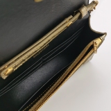 Balenciaga Hourglass Chain Wallet Crocodile Embossed Leather — thumbnail 8