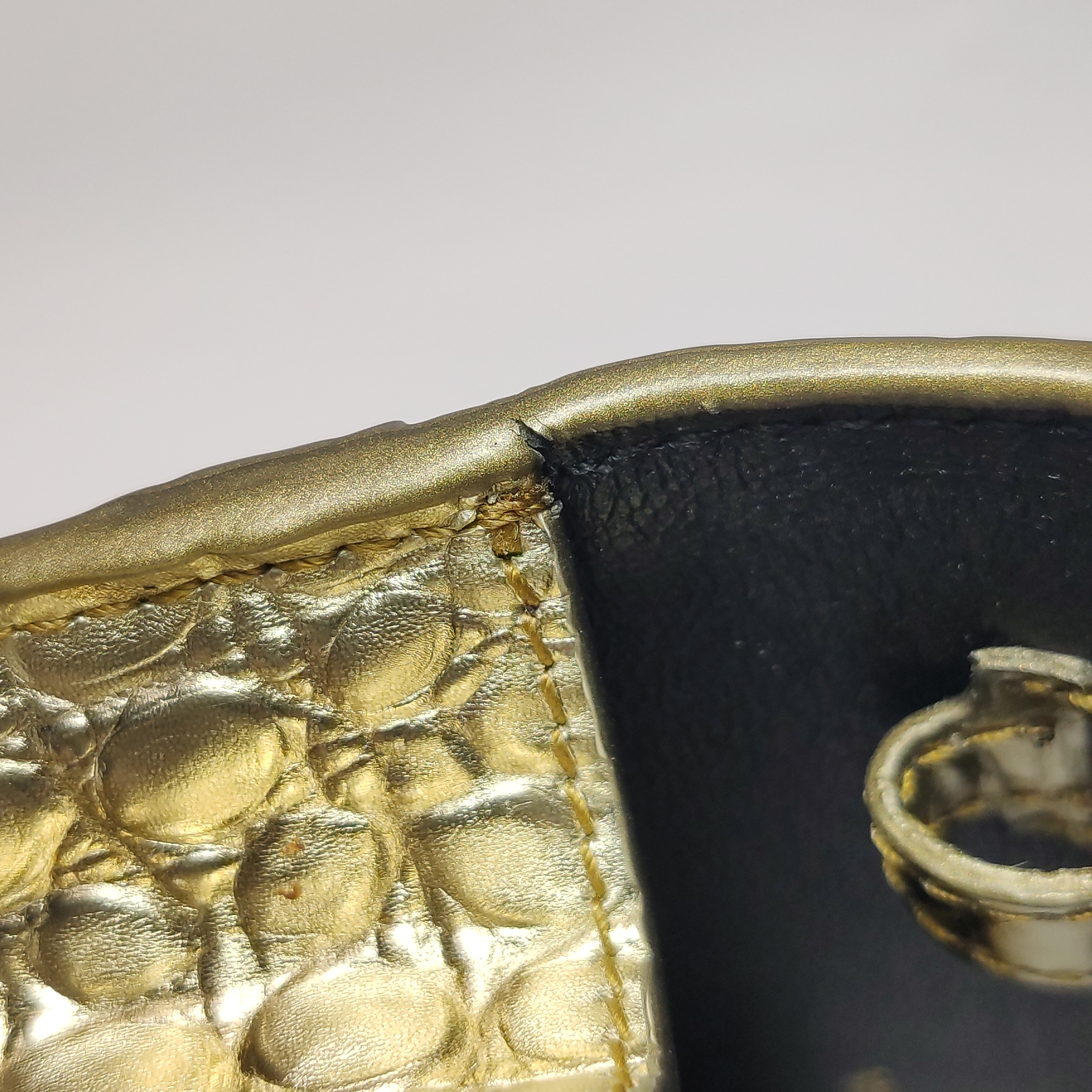 Balenciaga Hourglass Chain Wallet Crocodile Embossed Leather — photo 18 of 20