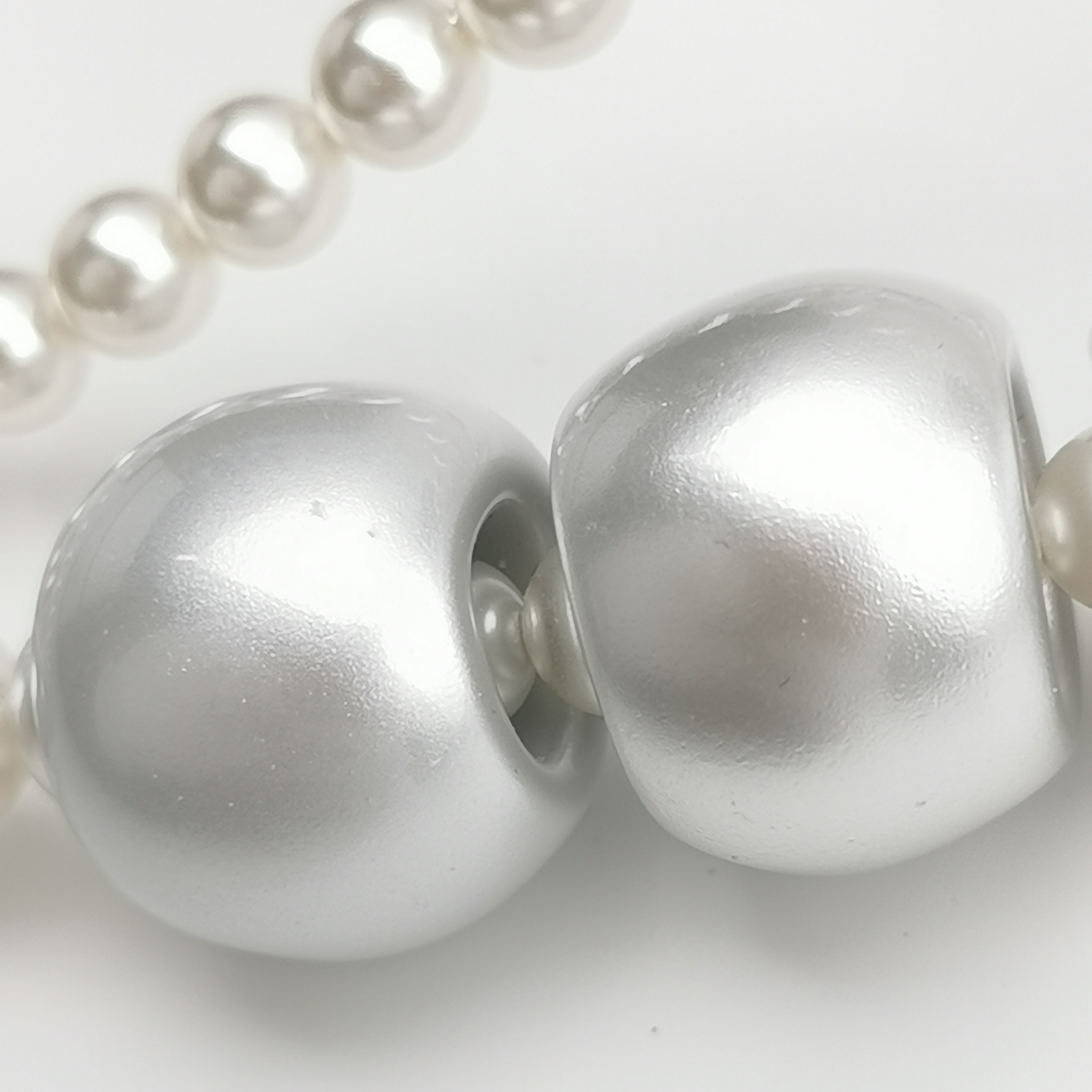 Chanel CC Logo Pendant Necklace Sterling Silver — photo 6 of 8