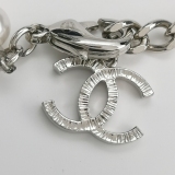 Chanel CC Logo Pendant Necklace Sterling Silver — thumbnail 7