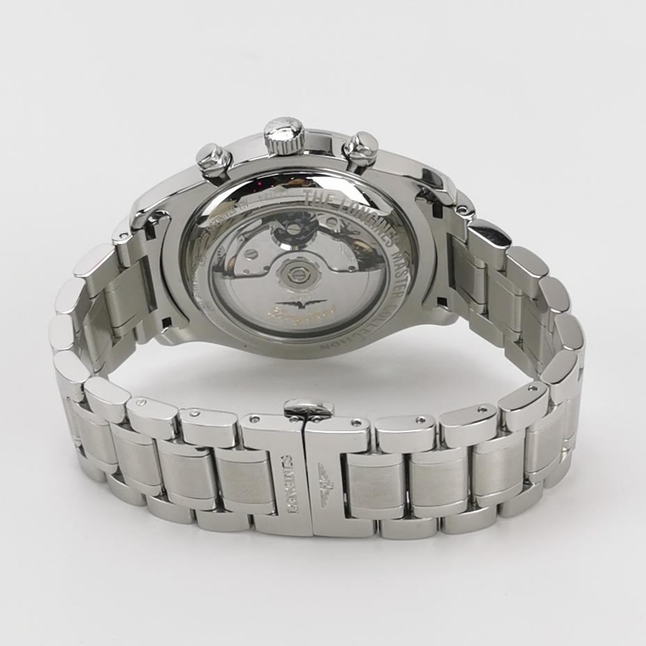 Longines Master Collection Moonphase Chronograph Automatic Watch Stainless Steel 42 — photo 4 of 11