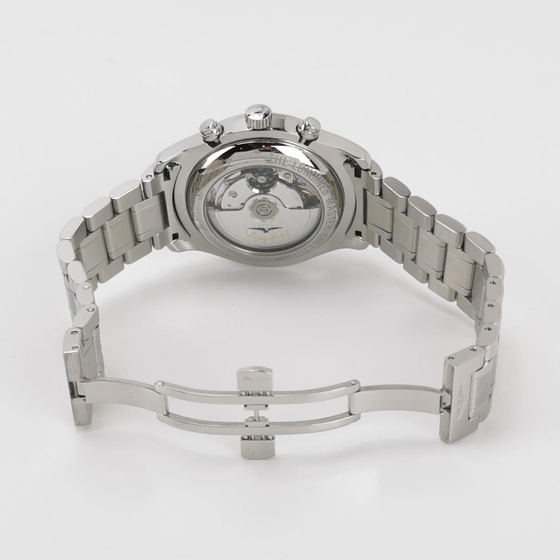 Longines Master Collection Moonphase Chronograph Automatic Watch Stainless Steel 42 — photo 5 of 11