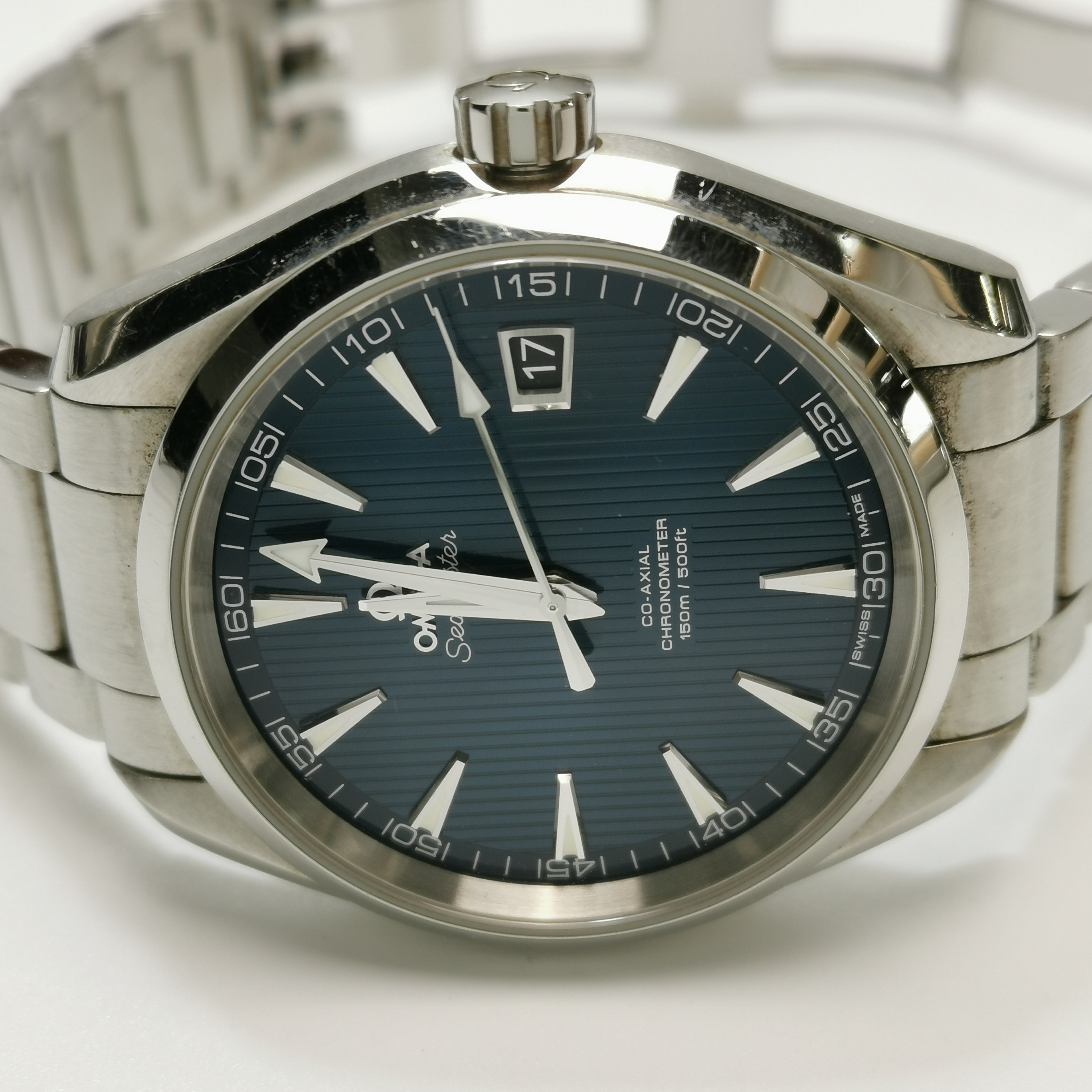 Omega Seamaster Aqua Terra 150M Co-Axial Chronometer Automatic Watch Stainless Steel 42 — photo 3 of 13