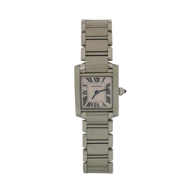 Cartier Tank Francaise Quartz Watch Stainless Steel 25 — pre-owned, Vierlot