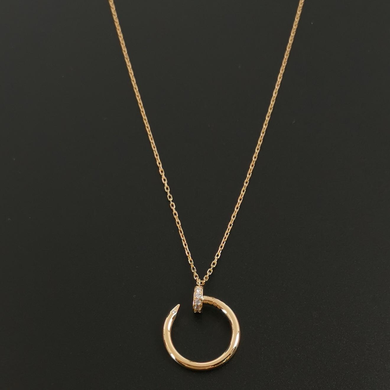 Cartier Juste un Clou Pendant Necklace 18K Yellow Gold with — photo 5 of 6