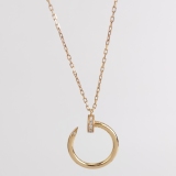 Cartier Juste un Clou Pendant Necklace 18K Rose Gold with — thumbnail 3