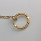 Cartier Juste un Clou Pendant Necklace 18K Rose Gold with — thumbnail 6