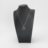 Cartier Juste un Clou Pendant Necklace 18K White Gold with Diamonds — thumbnail 2