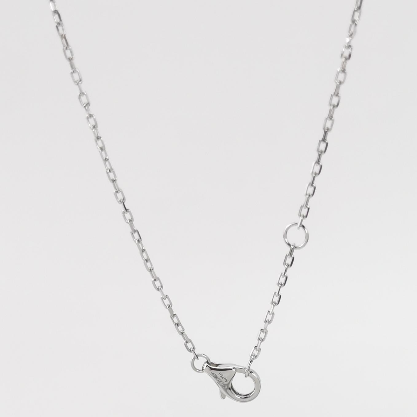 Cartier Juste un Clou Pendant Necklace 18K White Gold with Diamonds — photo 4 of 6