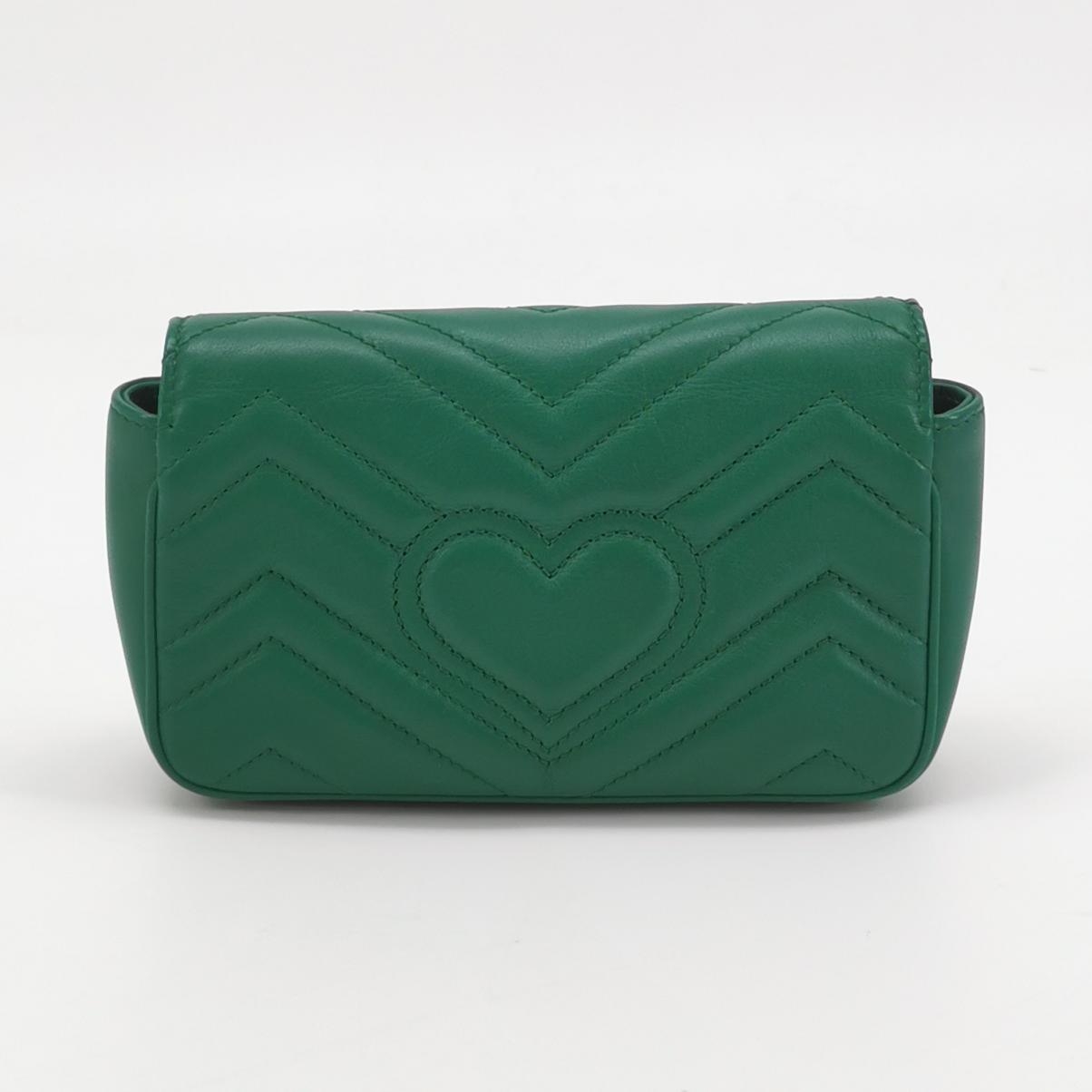 Gucci GG Marmont Flap Bag Matelasse Leather Super Mini — photo 5 of 21