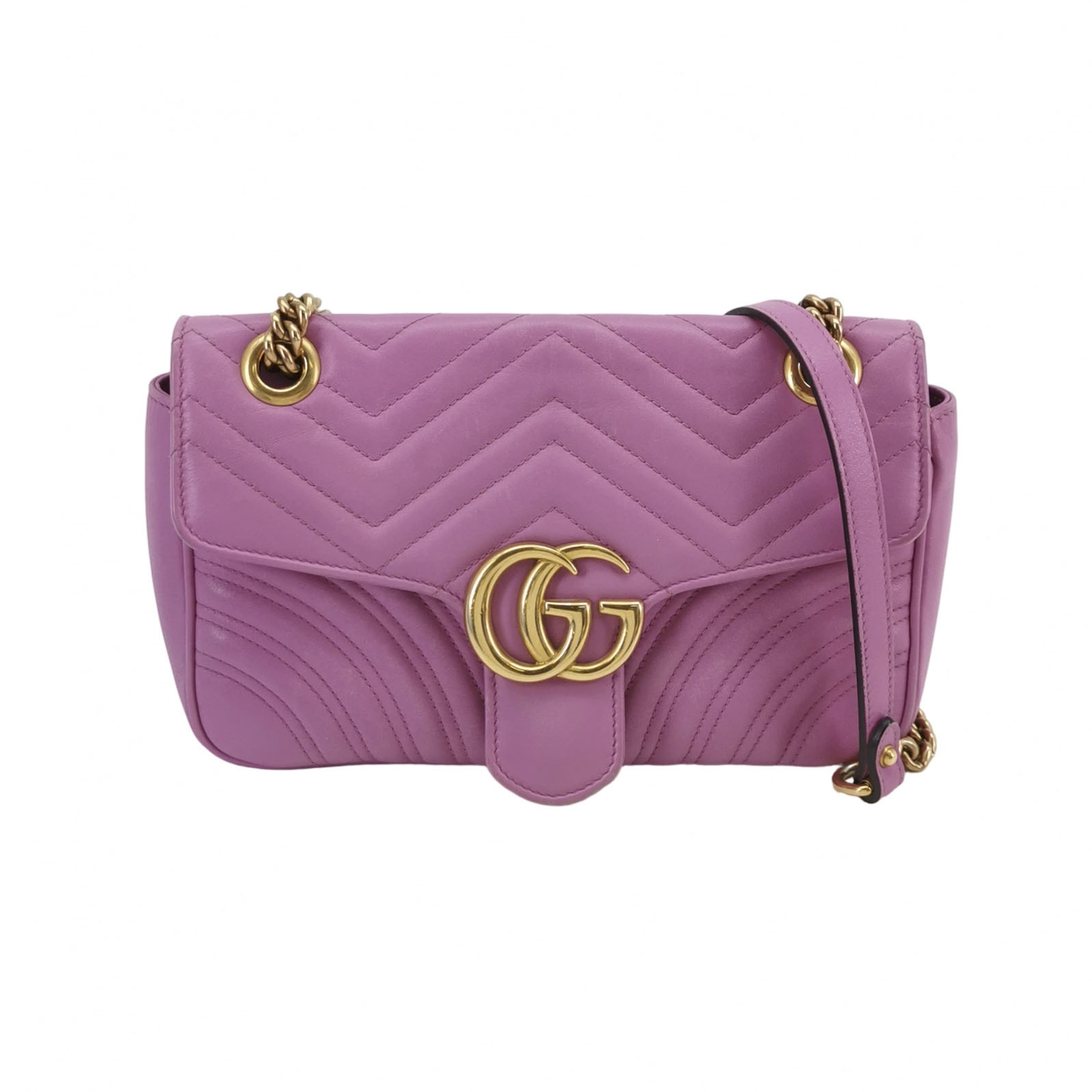 Gucci GG Marmont Flap Bag Matelasse Leather Small — photo 1 of 23