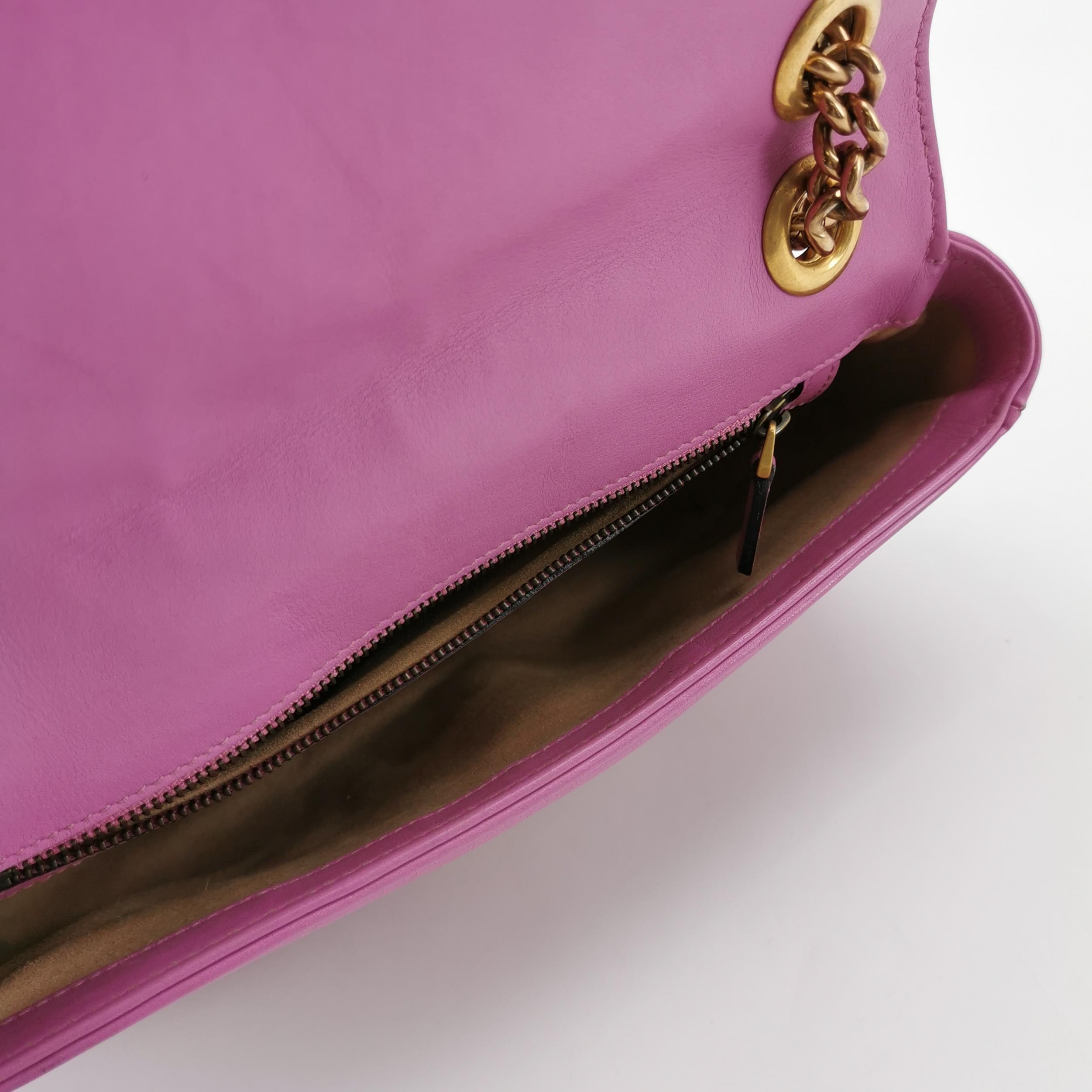 Gucci GG Marmont Flap Bag Matelasse Leather Small — photo 10 of 23