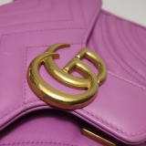 Gucci GG Marmont Flap Bag Matelasse Leather Small — thumbnail 12