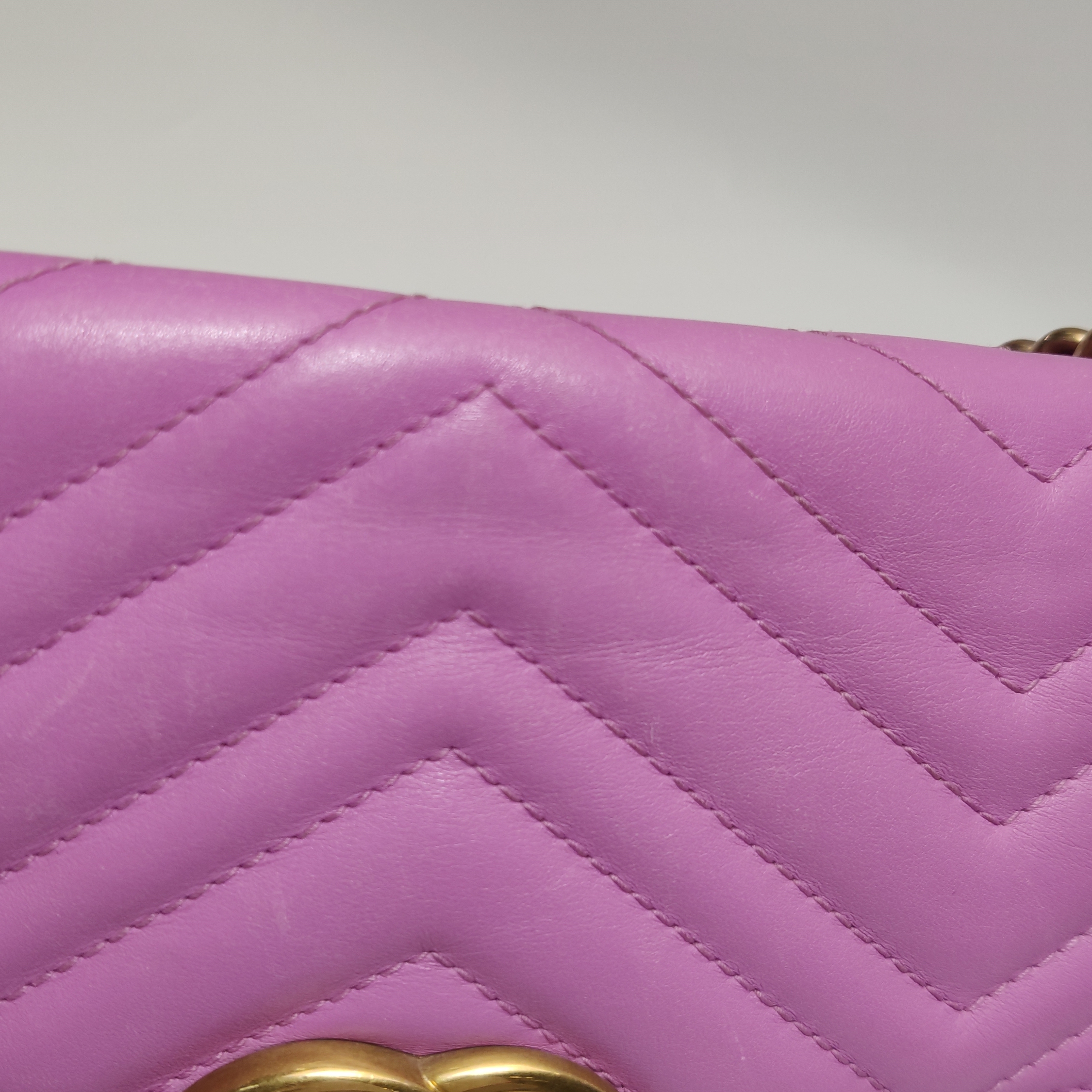 Gucci GG Marmont Flap Bag Matelasse Leather Small — photo 17 of 23