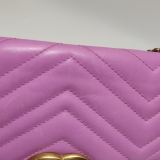 Gucci GG Marmont Flap Bag Matelasse Leather Small — thumbnail 17