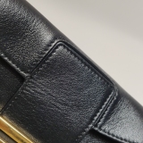 Fendi Crescent Gold Hardware Logo Shoulder Bag Black — thumbnail 10