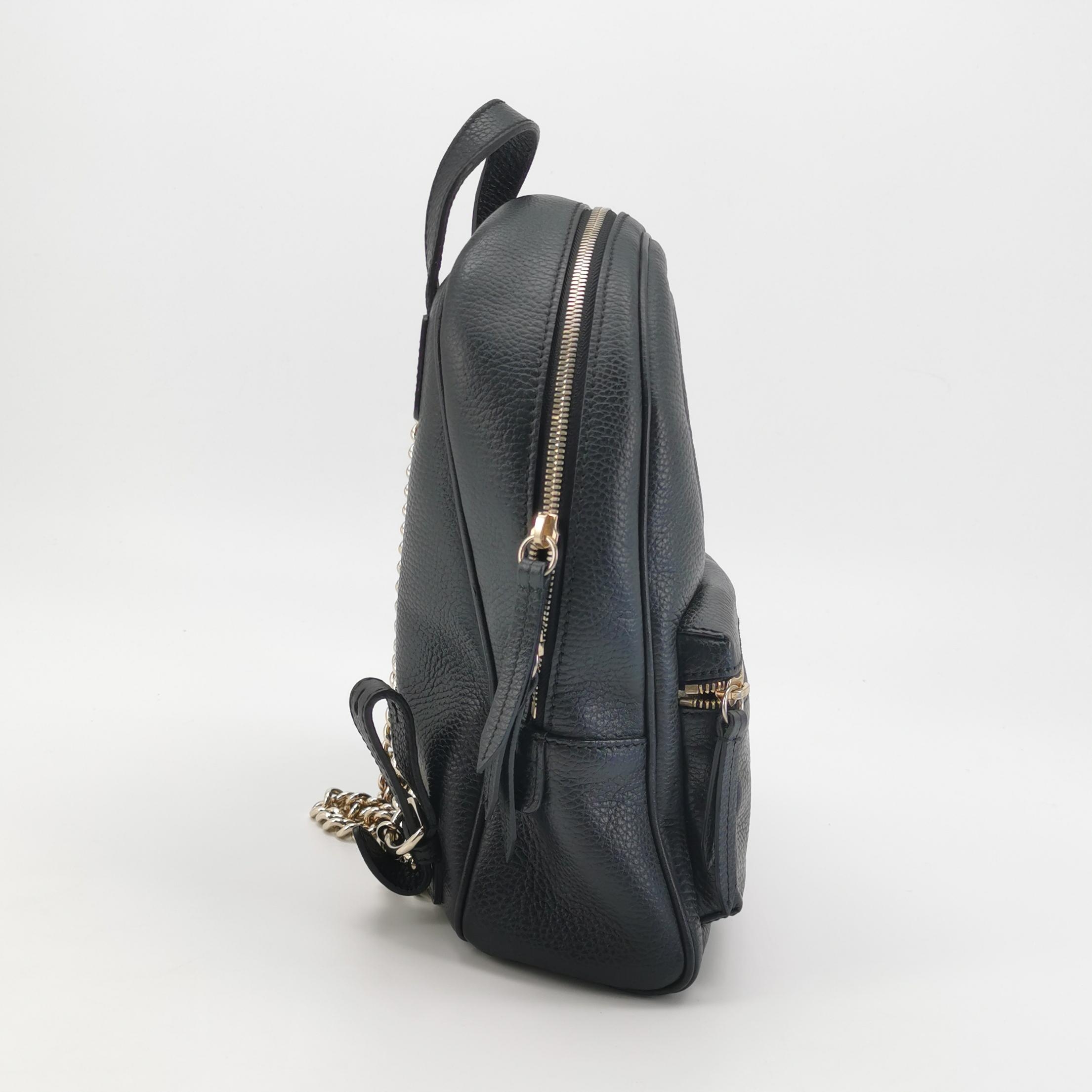 Gucci Soho Chain Backpack Leather — photo 4 of 16