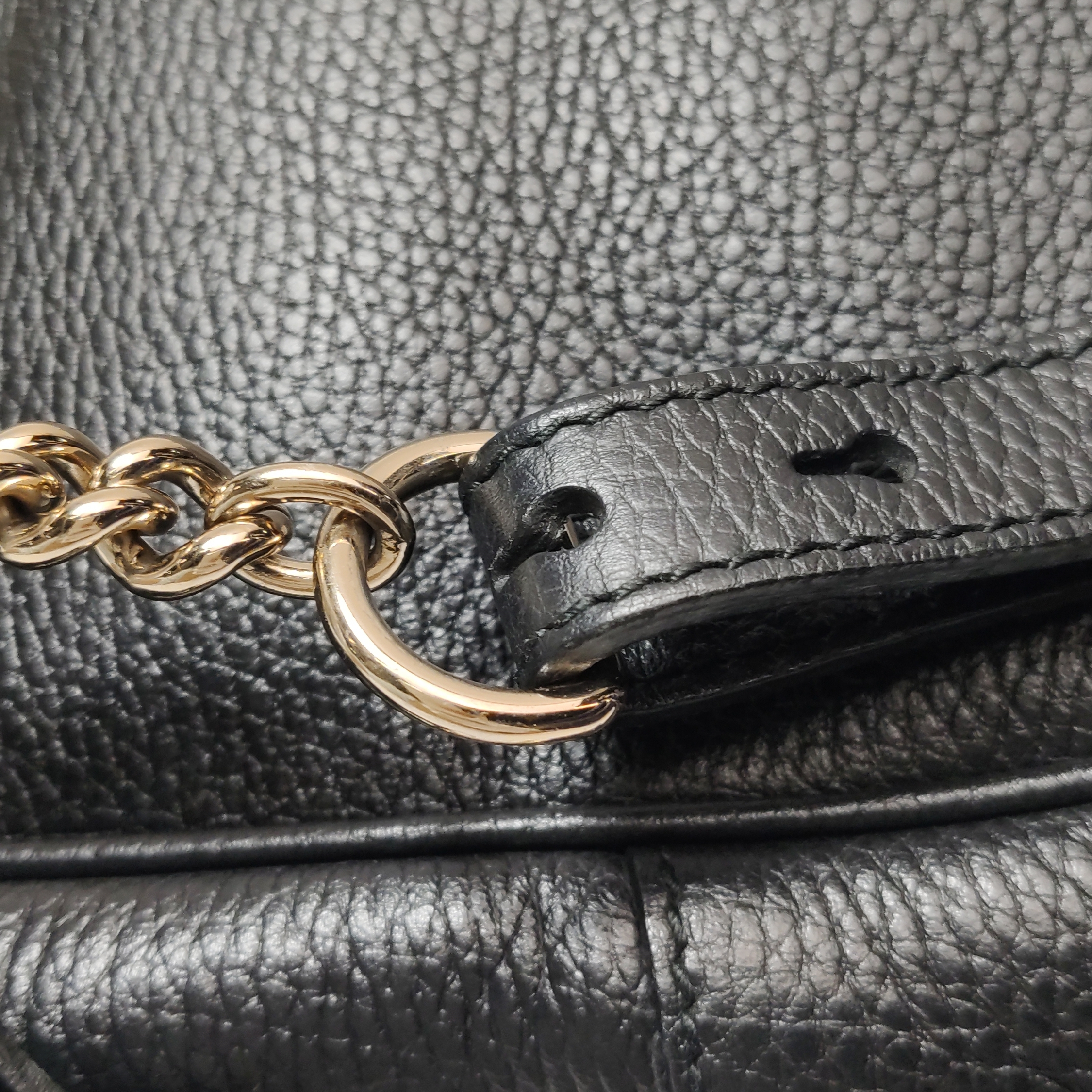 Gucci Soho Chain Backpack Leather — photo 11 of 16