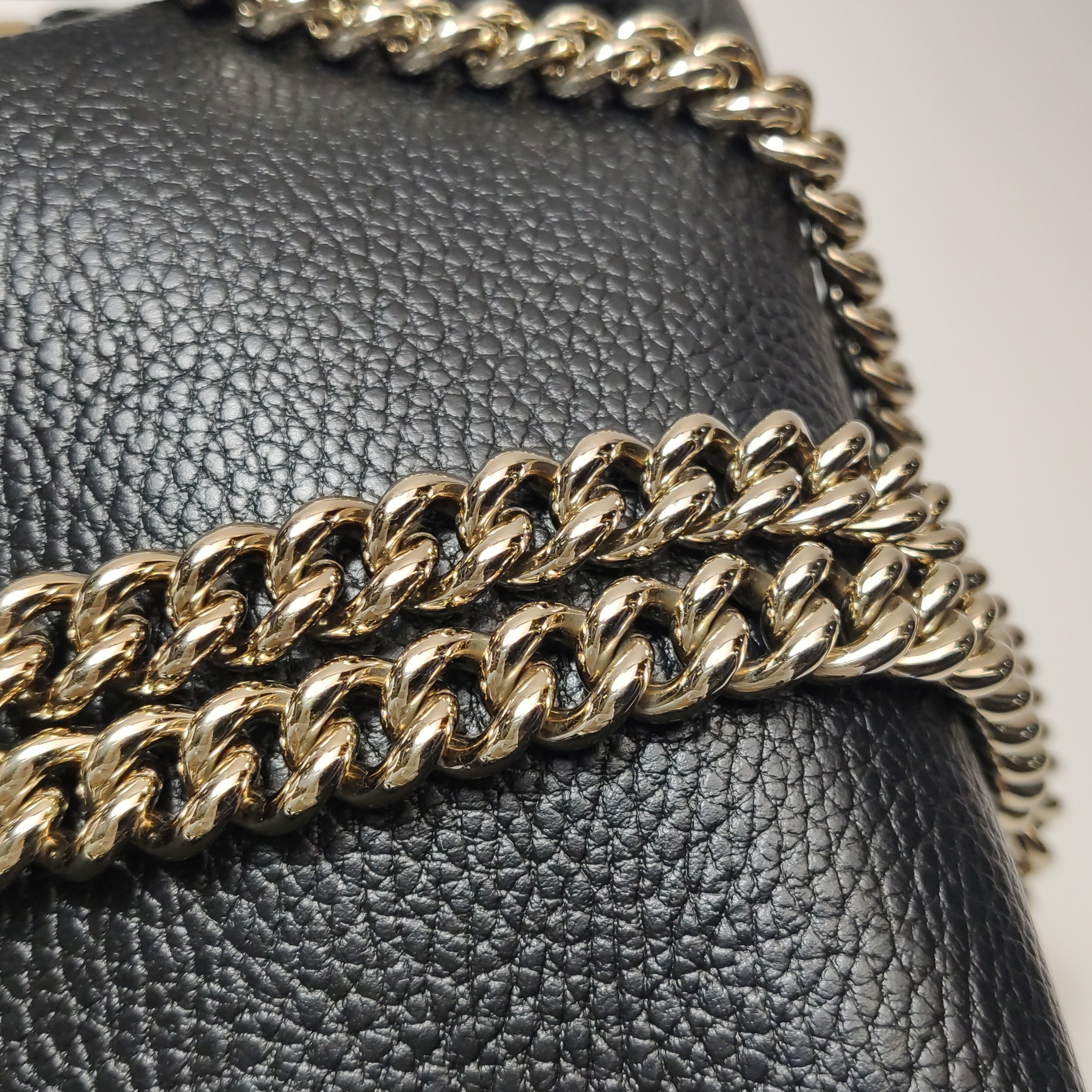 Gucci Soho Chain Backpack Leather — photo 10 of 16