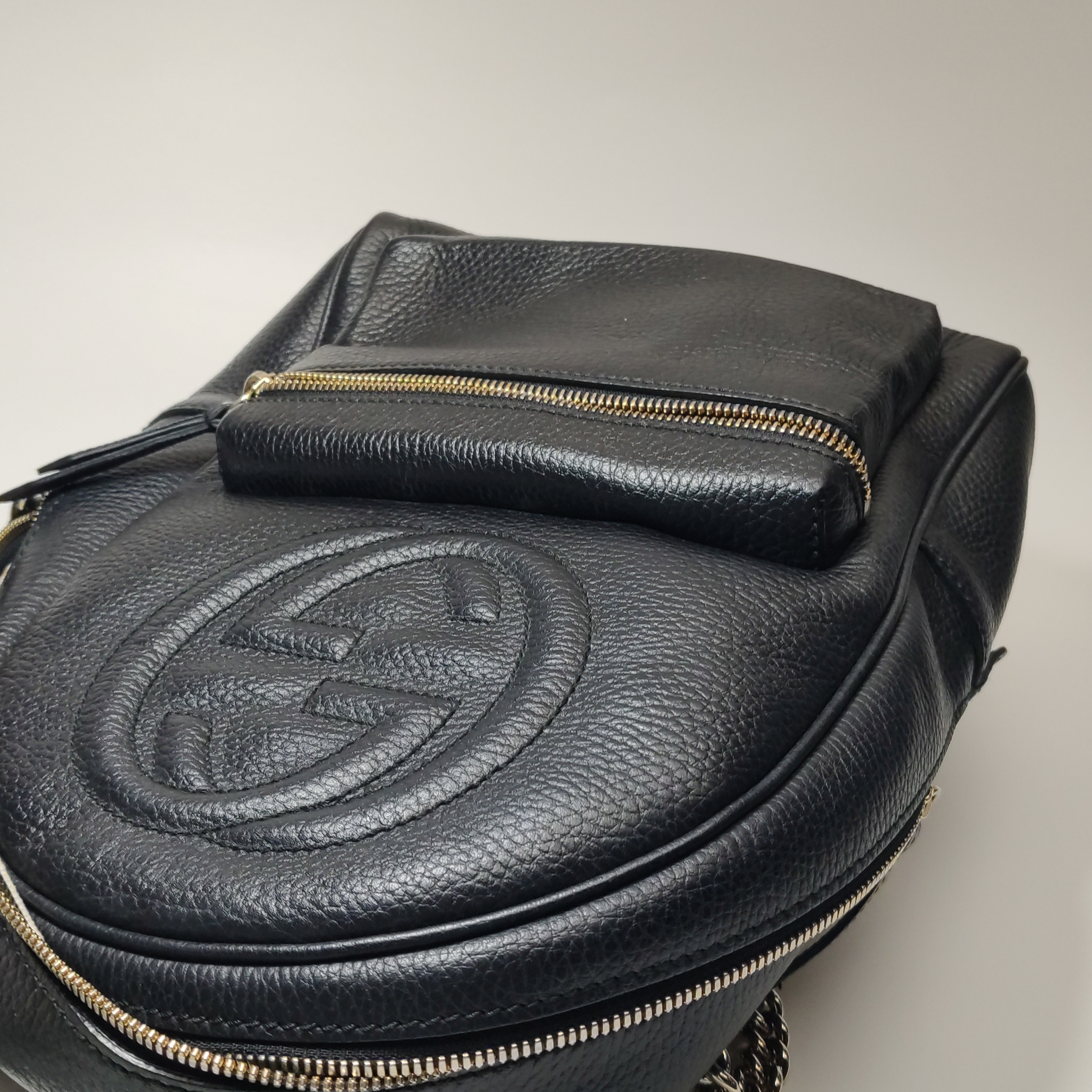 Gucci Soho Chain Backpack Leather — photo 7 of 16