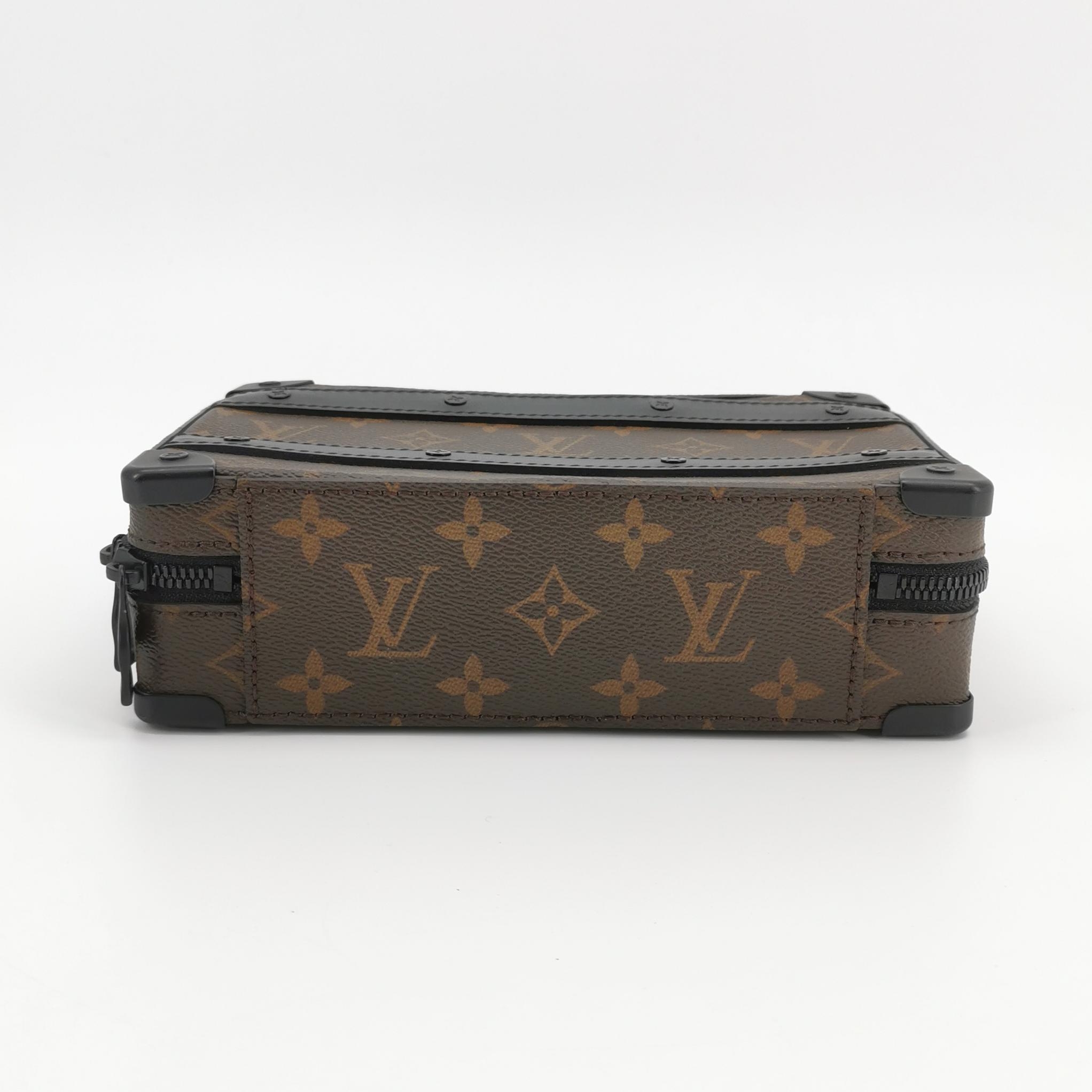 Louis Vuitton(LV) Handle Soft Trunk Bag Macassar Monogram Canvas — photo 6 of 15