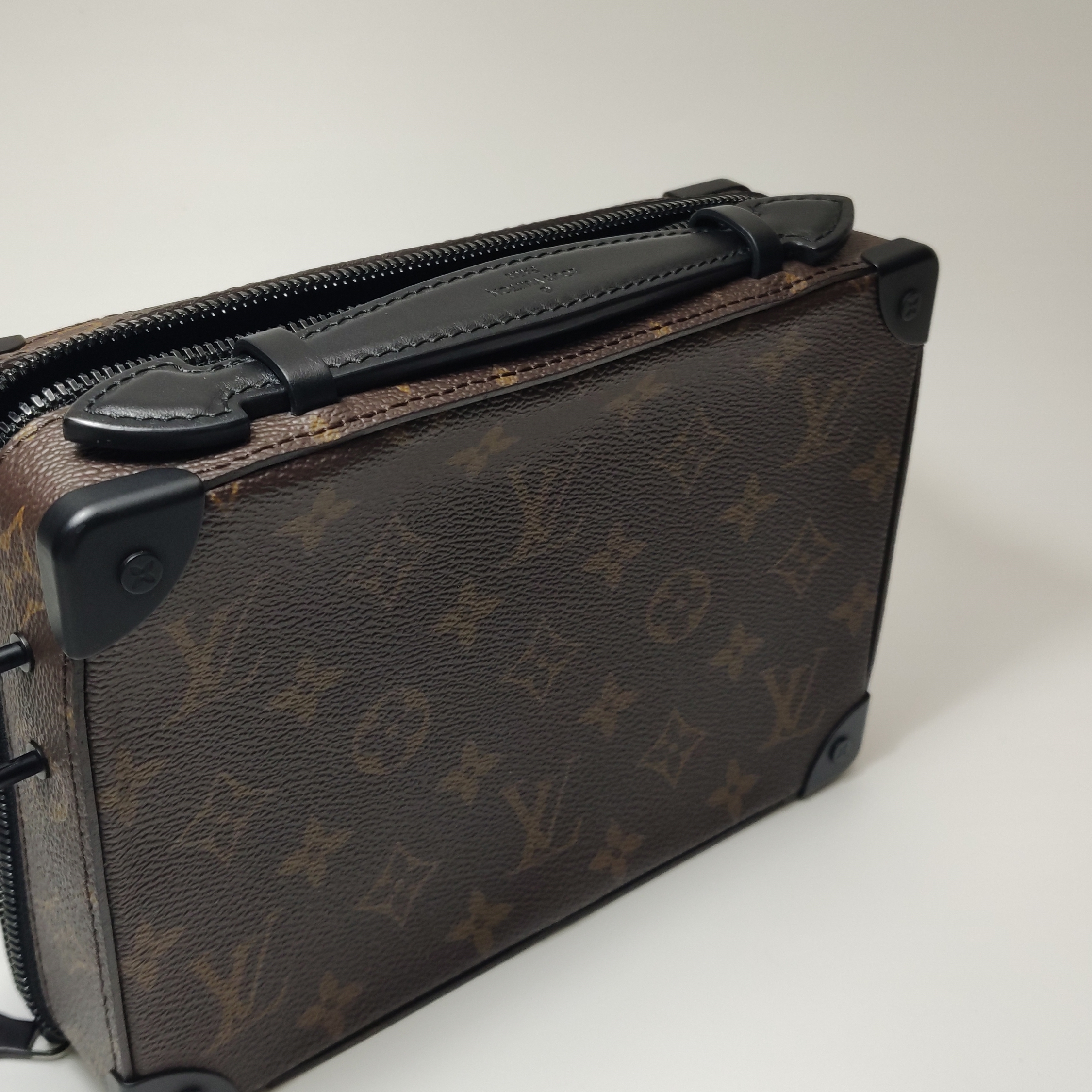 Louis Vuitton(LV) Handle Soft Trunk Bag Macassar Monogram Canvas — photo 8 of 15