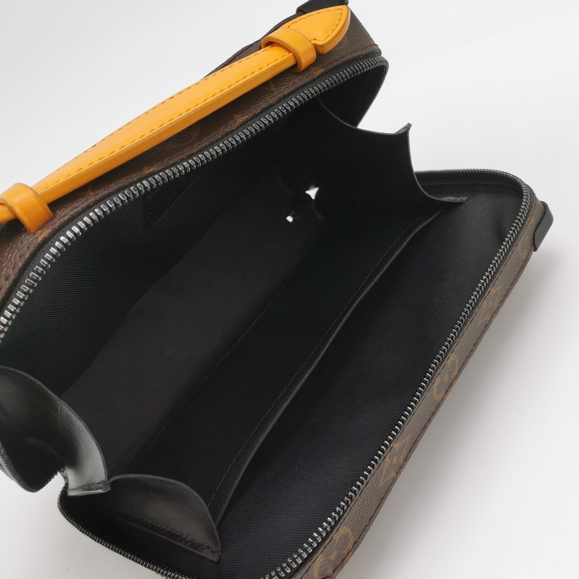 Louis Vuitton(LV) Handle Soft Trunk Bag Macassar Monogram Canvas — photo 9 of 19
