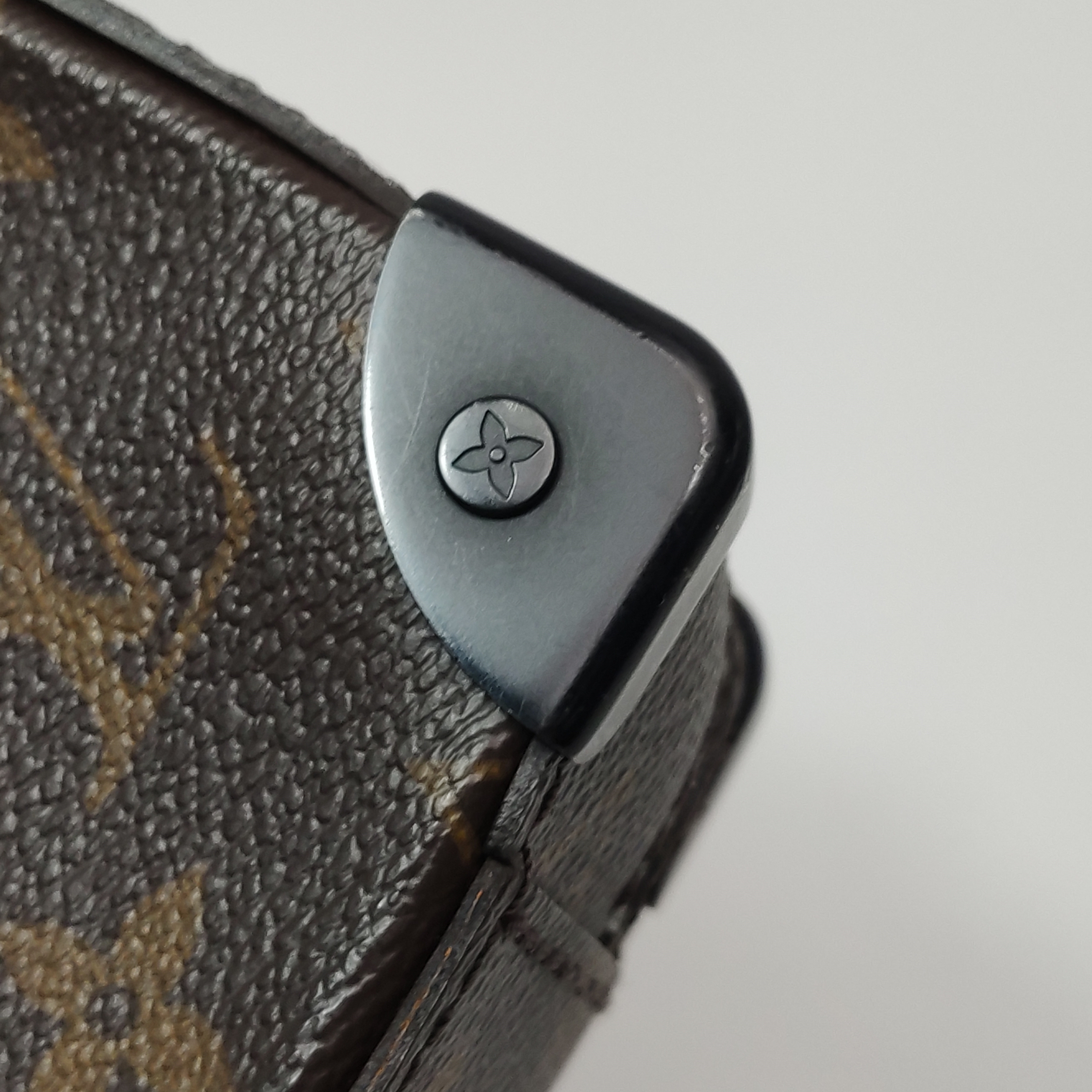 Louis Vuitton(LV) Handle Soft Trunk Bag Macassar Monogram Canvas — photo 19 of 19