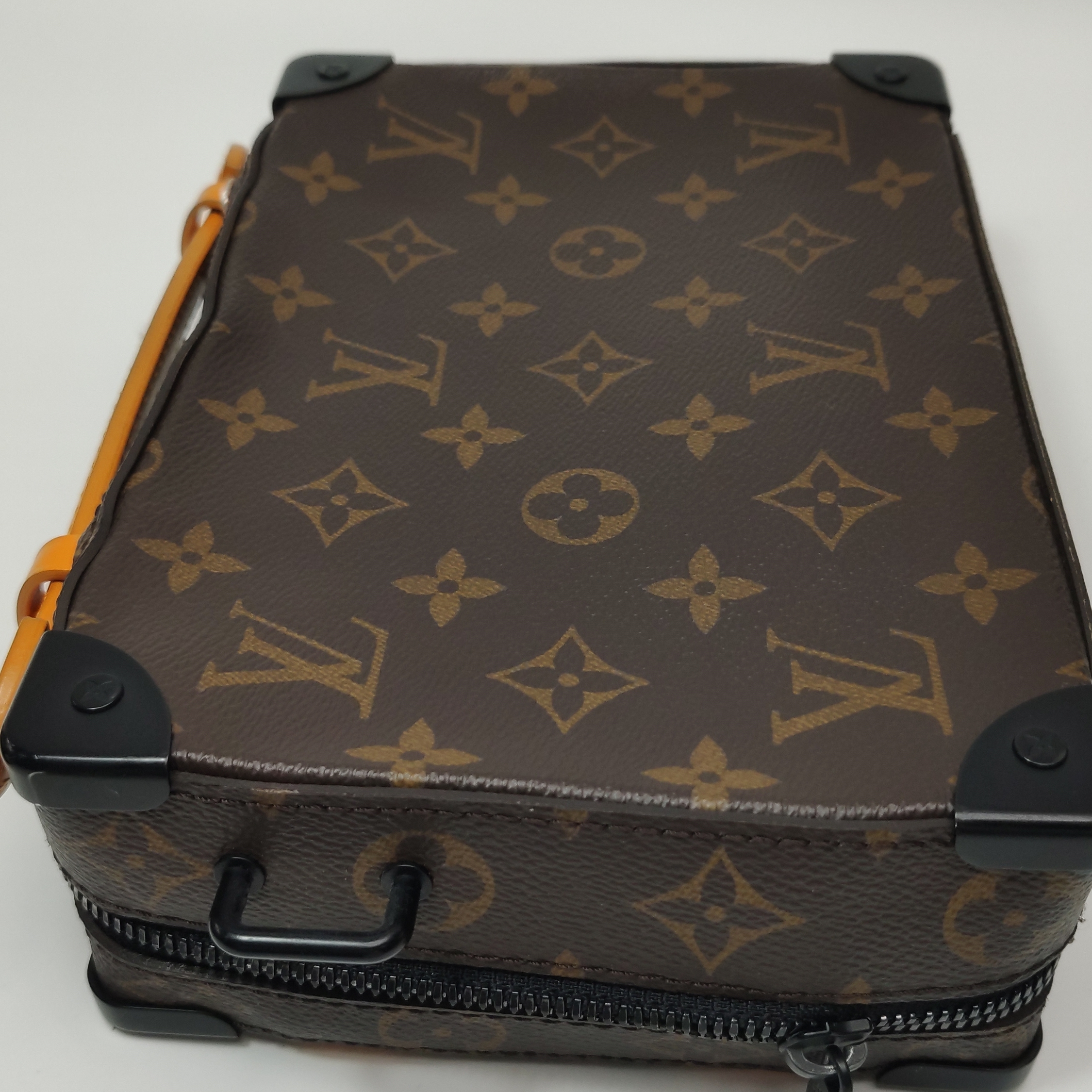 Louis Vuitton(LV) Handle Soft Trunk Bag Macassar Monogram Canvas — photo 8 of 19
