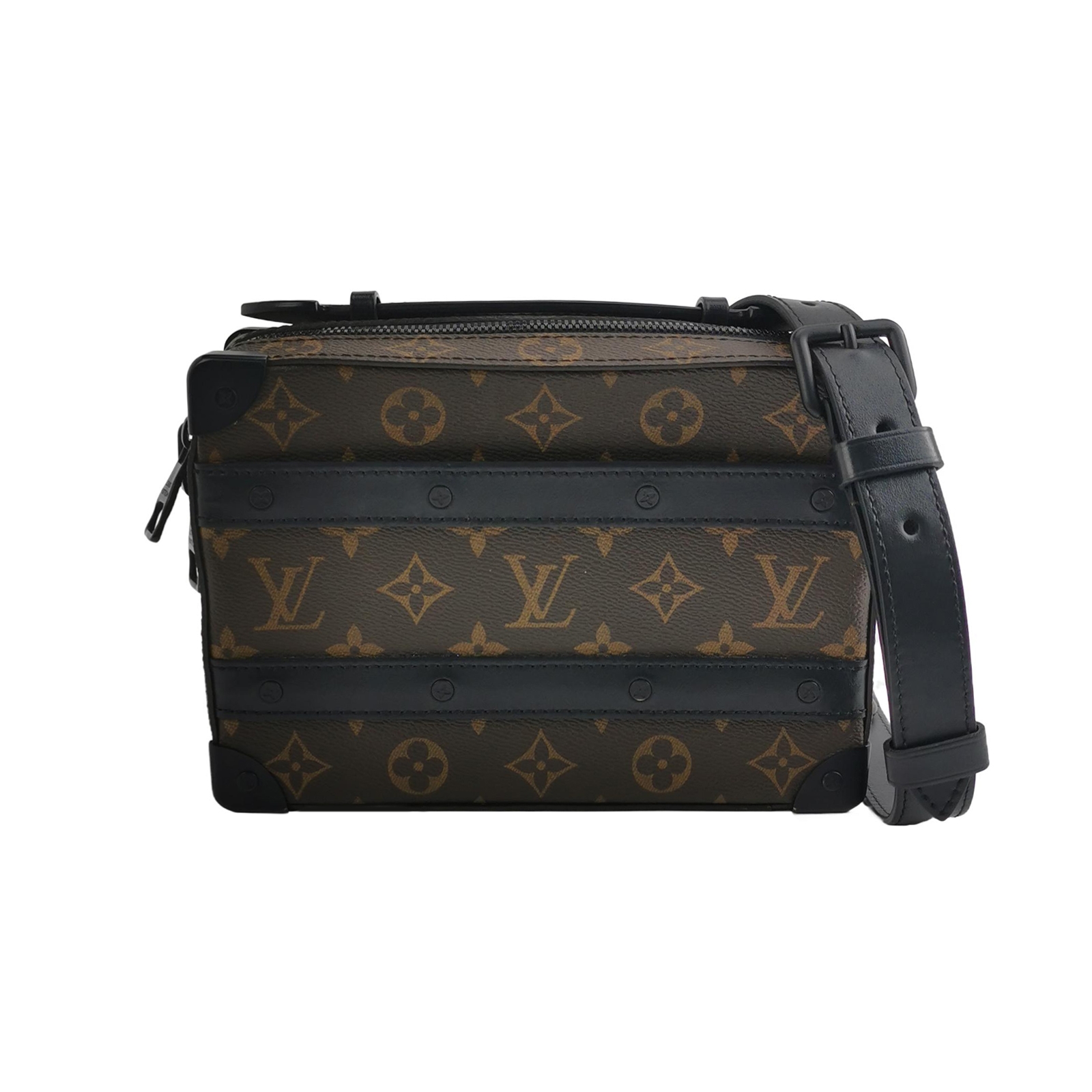 Louis Vuitton(LV) Handle Soft Trunk Bag Macassar Monogram Canvas — photo 1 of 19