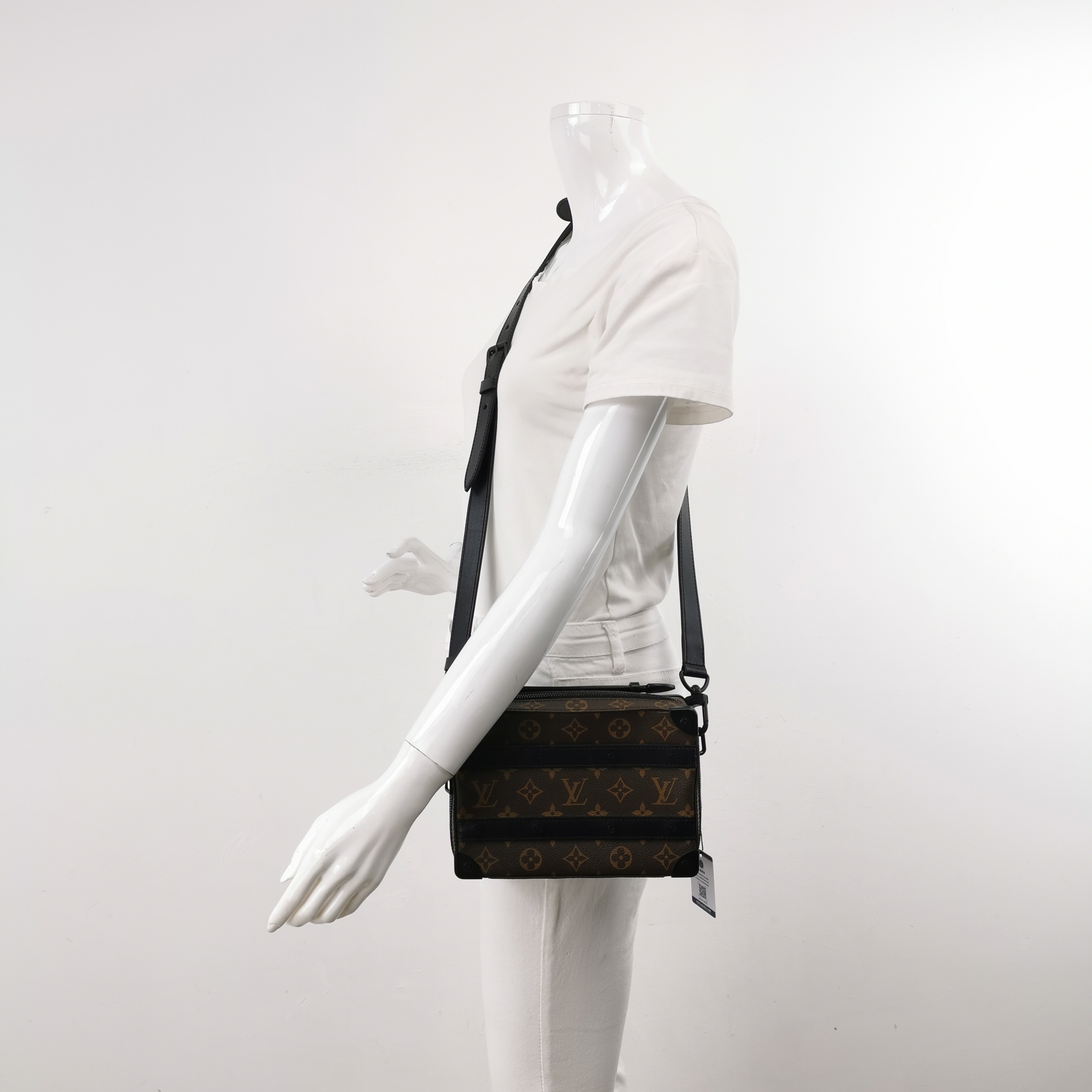 Louis Vuitton(LV) Handle Soft Trunk Bag Macassar Monogram Canvas — alternate view