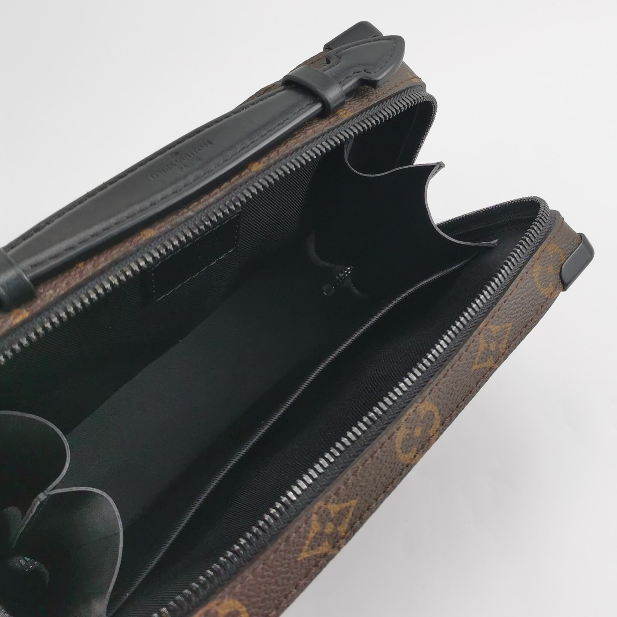 Louis Vuitton(LV) Handle Soft Trunk Bag Macassar Monogram Canvas — photo 9 of 19