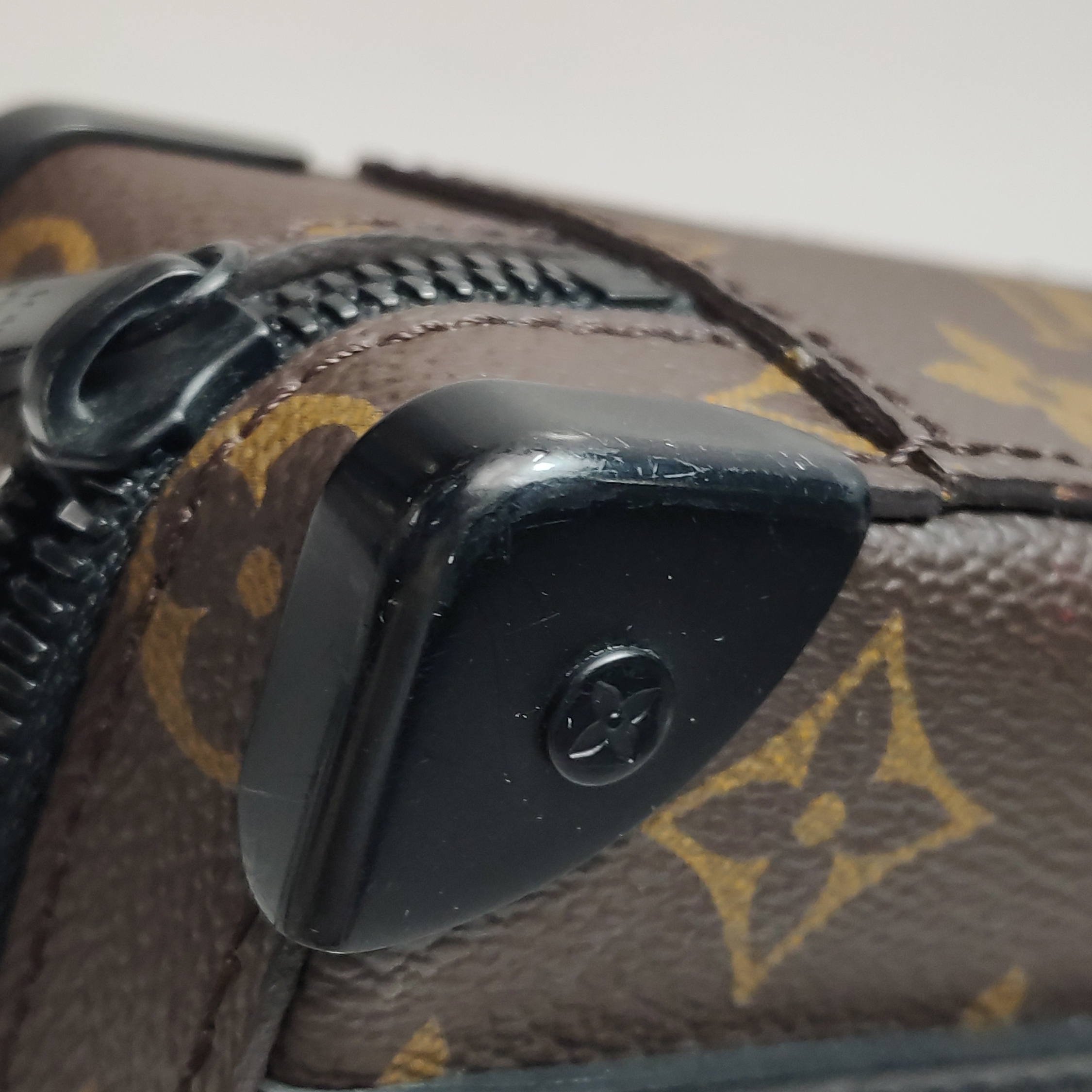 Louis Vuitton(LV) Handle Soft Trunk Bag Macassar Monogram Canvas — photo 13 of 19