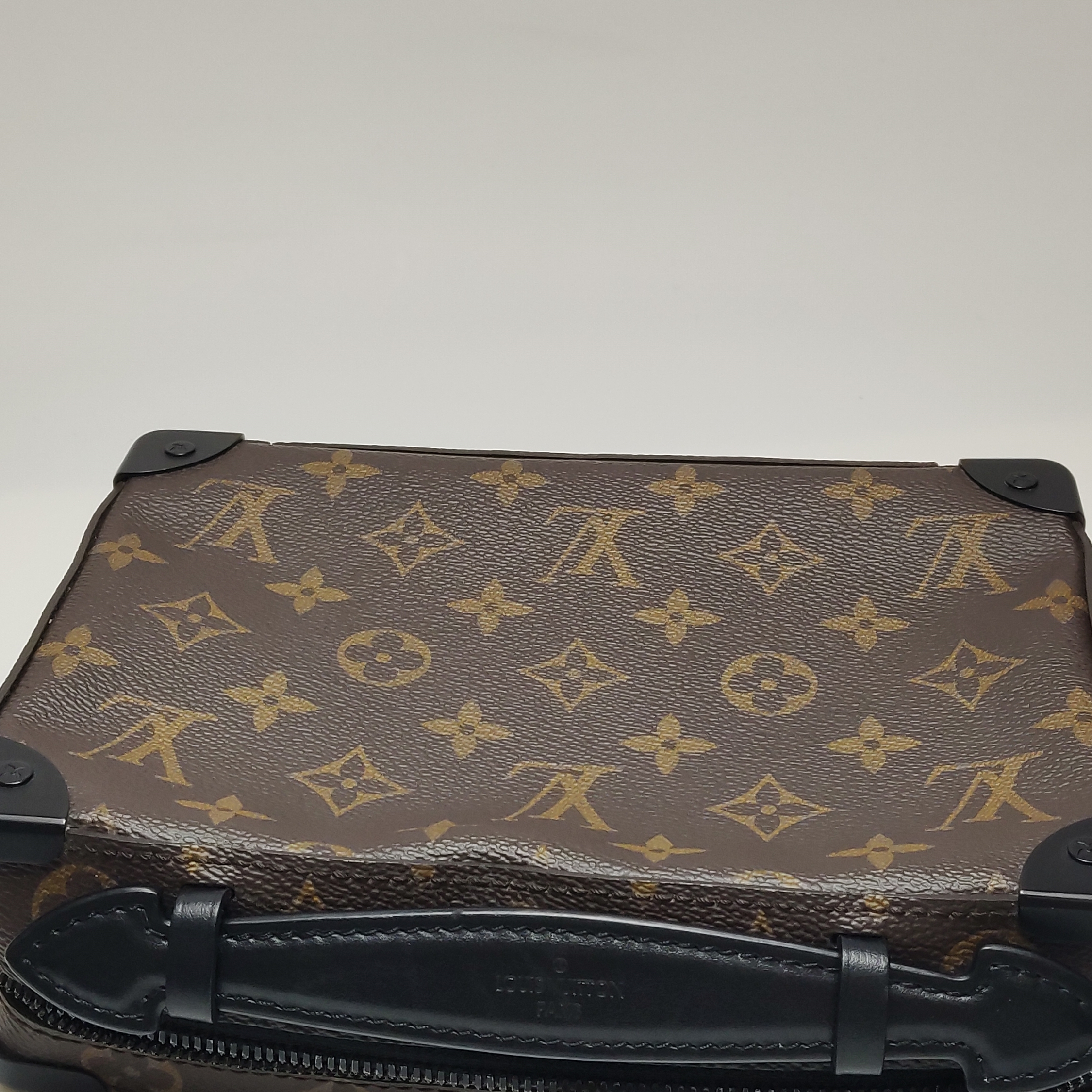 Louis Vuitton(LV) Handle Soft Trunk Bag Macassar Monogram Canvas — photo 8 of 19