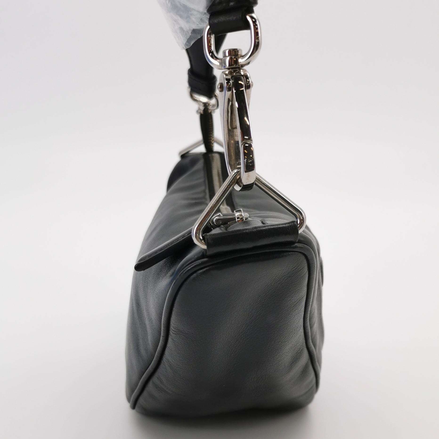 Prada Triangle Logo Zip Crossbody Bag Leather Small — photo 4 of 23