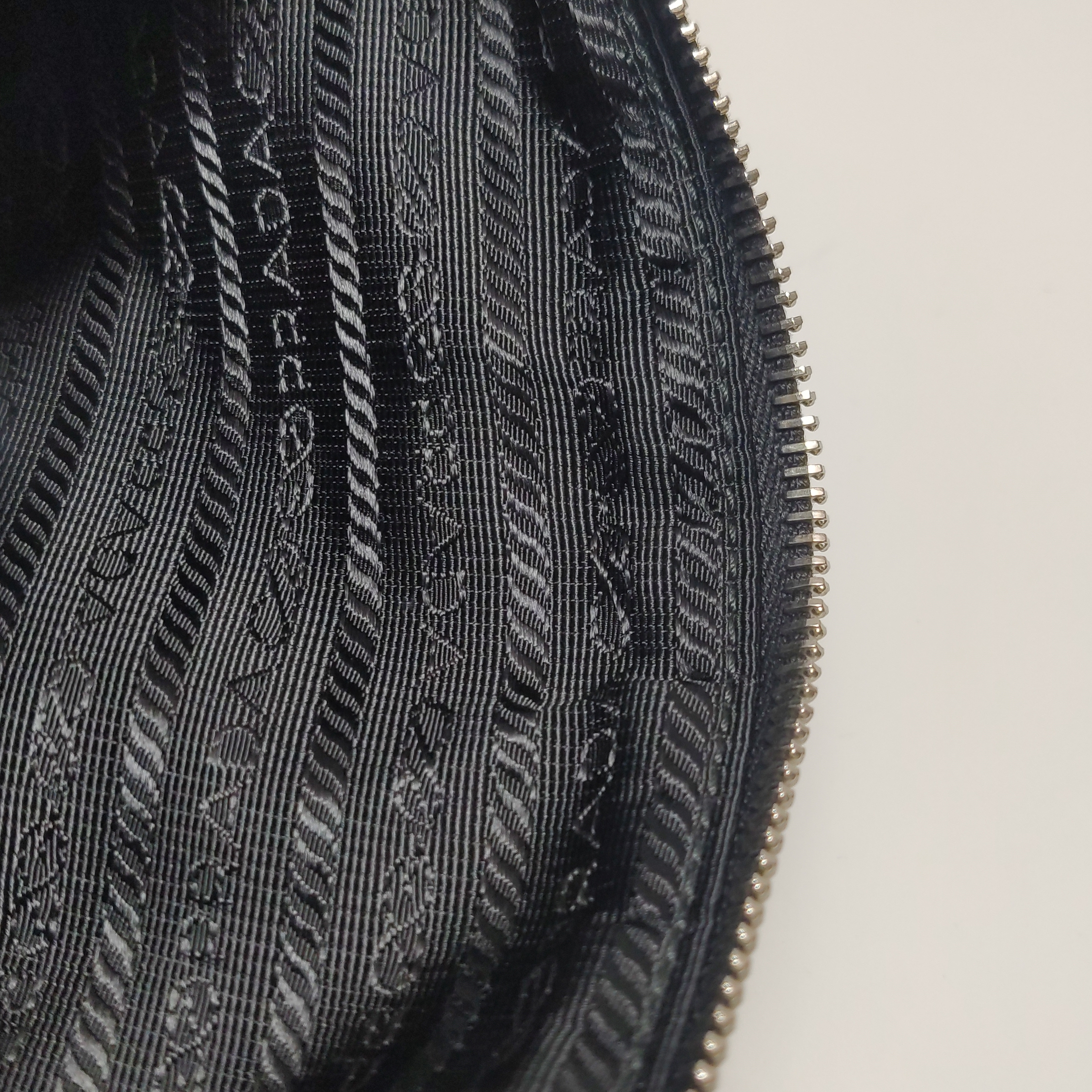 Prada Triangle Logo Zip Crossbody Bag Leather Small — photo 16 of 23