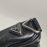 Prada Triangle Logo Zip Crossbody Bag Leather Small — thumbnail 20