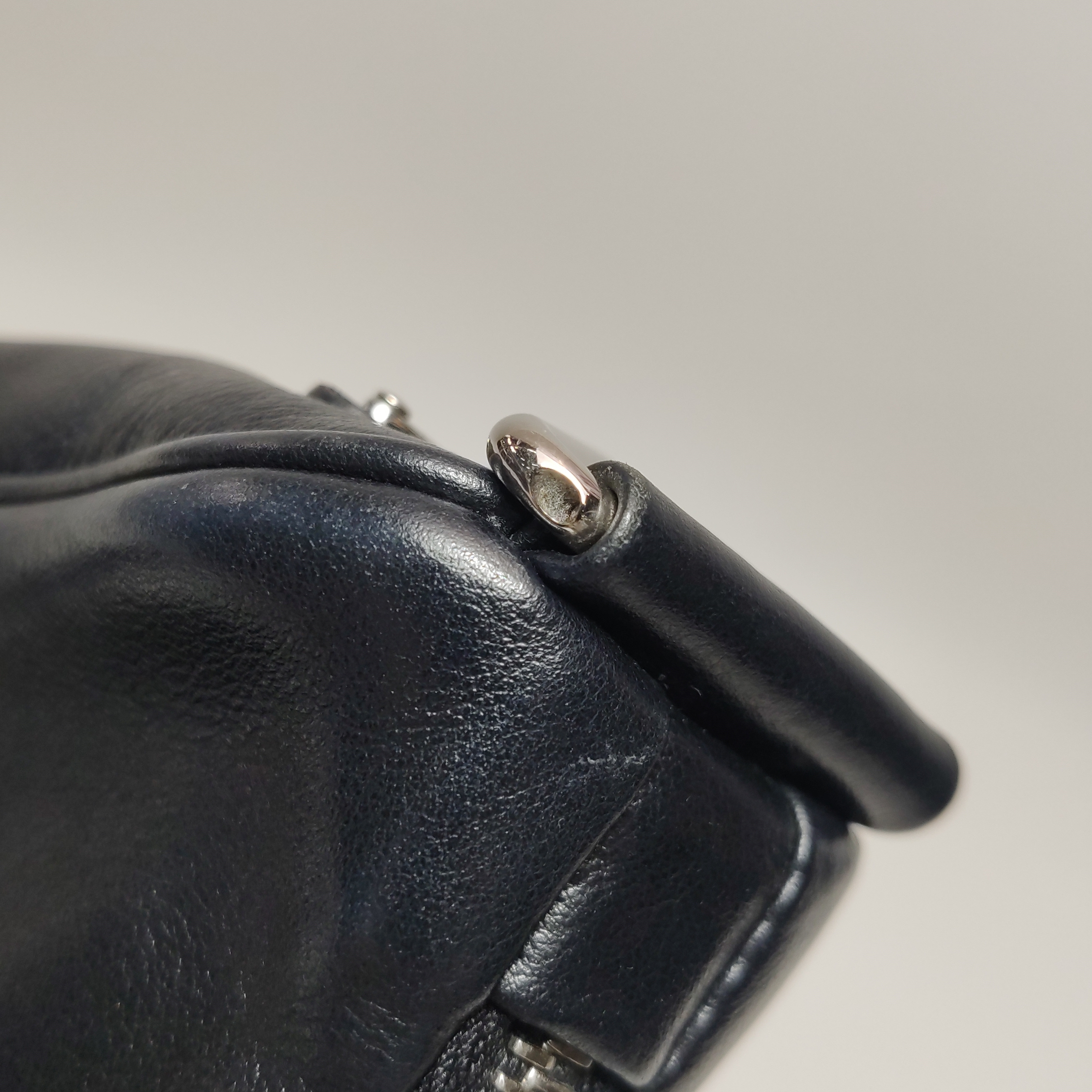 Prada Triangle Logo Zip Crossbody Bag Leather Small — photo 18 of 23