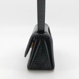 Balenciaga Gossip Flap Bag Crocodile Embossed Leather Small — thumbnail 3