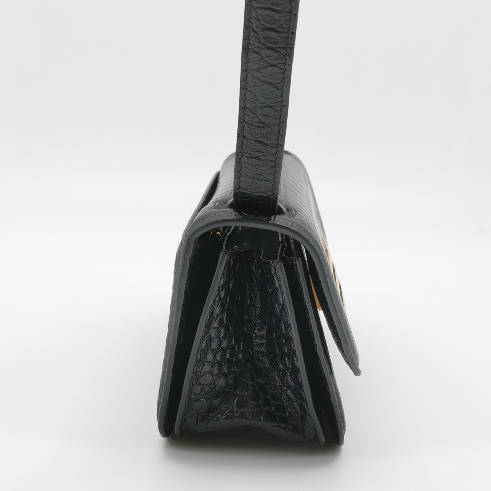 Balenciaga Gossip Flap Bag Crocodile Embossed Leather Small — photo 4 of 22