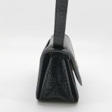 Balenciaga Gossip Flap Bag Crocodile Embossed Leather Small — thumbnail 4